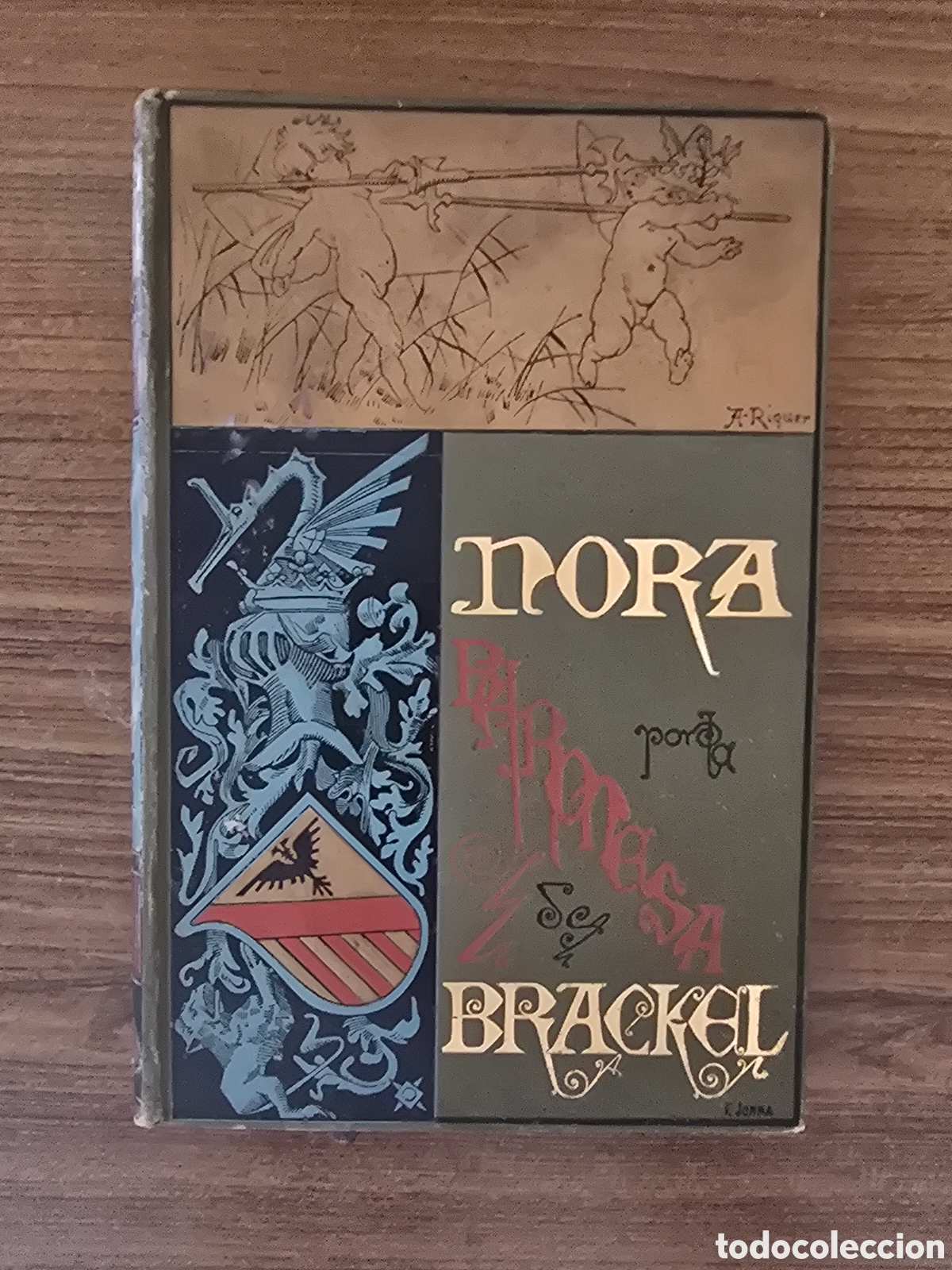 Livres anciens: NORA,BARONESA DE BRACKEL,A&Ntilde;O 1884,(BIBLIOTECA ARTE Y LETRAS)