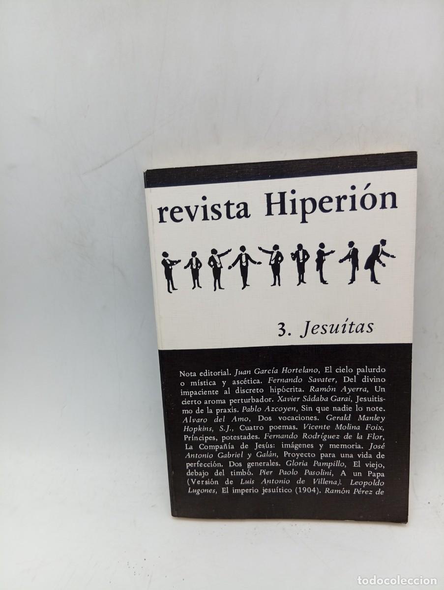 Libros antiguos: REVISTA HIPERION. N&ordm; 3. JESUITAS. 1978. PAGS : 192.