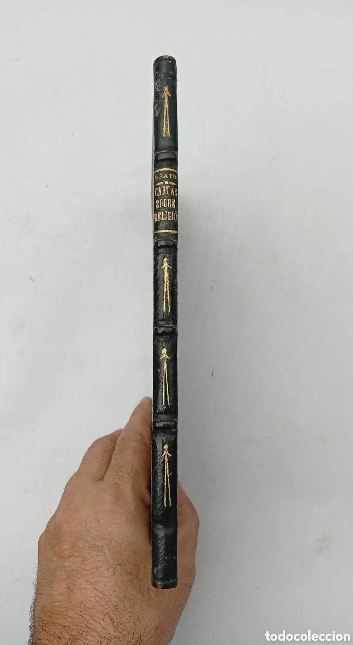 Libros antiguos: Cartas sobre religi&oacute;n editado en Gracia Barcelona 1870