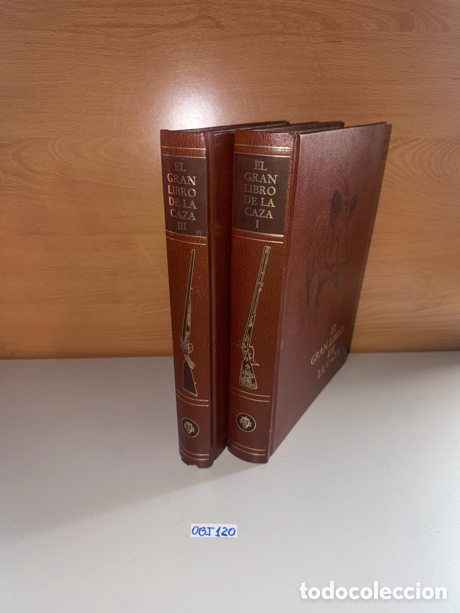 Libros antiguos: EL GRAN LIBRO DE LA CAZA ( 2 TOMOS) - Foto 1