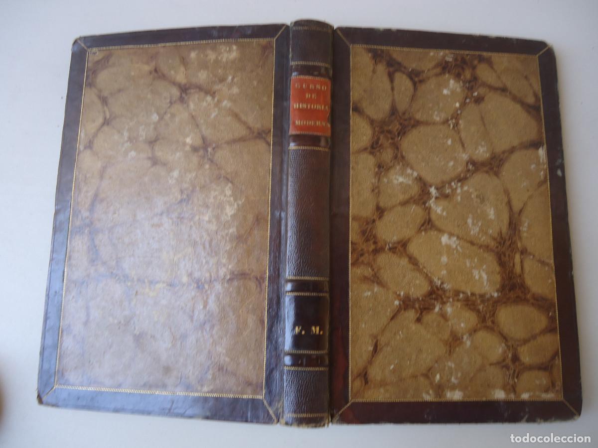 Libros antiguos: Historia general de la civilizaci&oacute;n europea M. GUIZOT. 1839. 1&ordf; edici&oacute;n. Encuadernaci&oacute;n