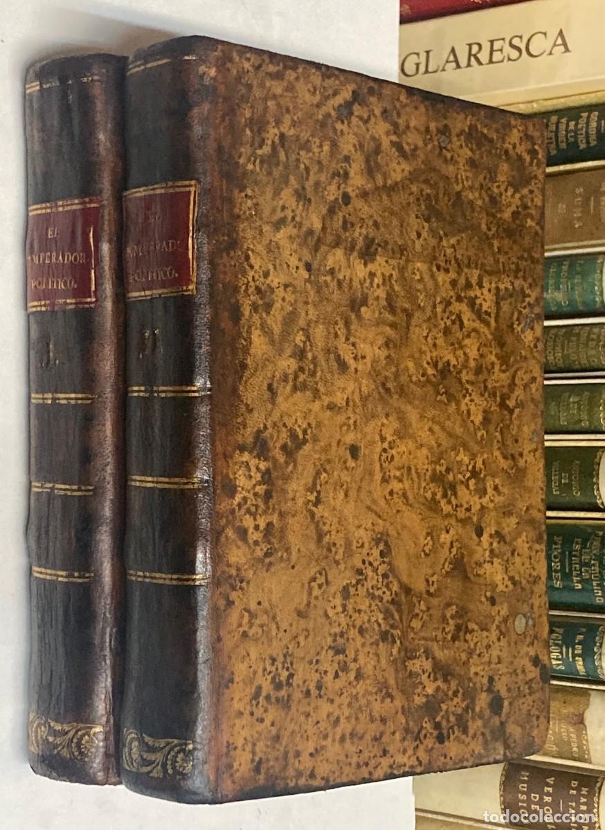 Old books: A&Ntilde;O 1700 - EL EMPERADOR POL&Iacute;TICO Y POL&Iacute;TICA DE EMPERADORES VIDA DE TRAJANO POR FRANCISCO SOLANES