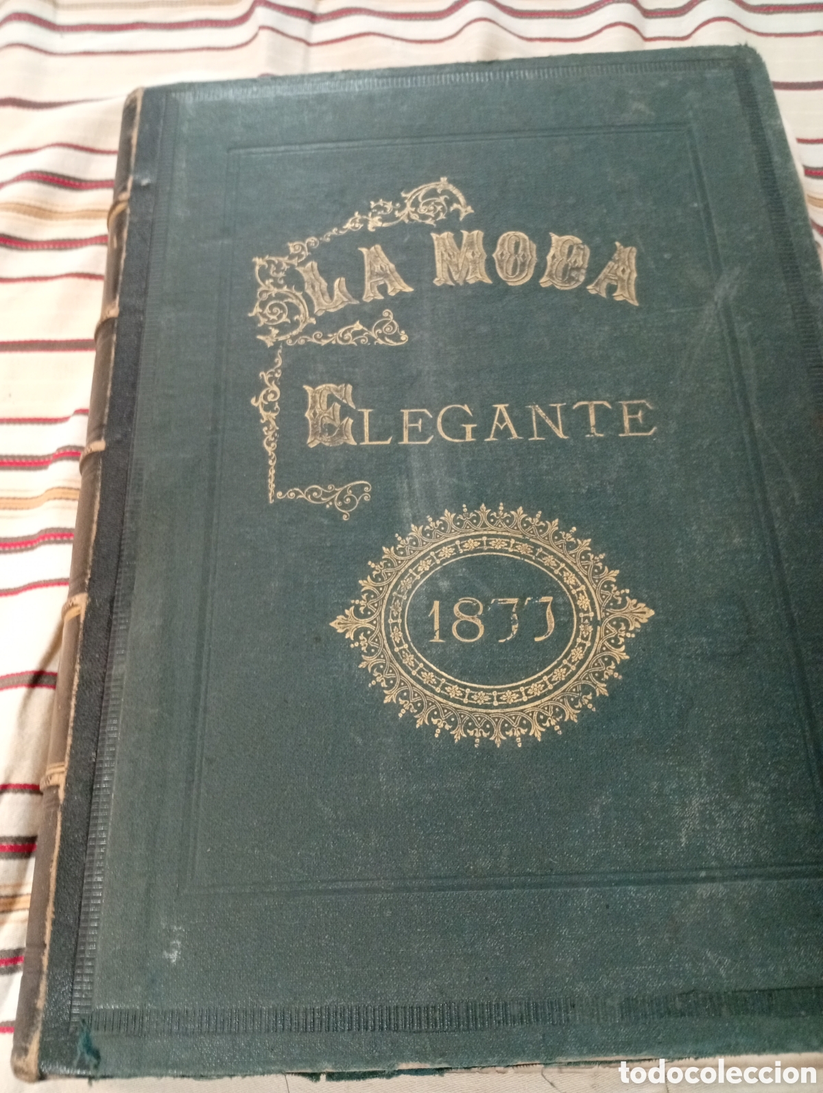 Libros antiguos: La moda elegante 1877