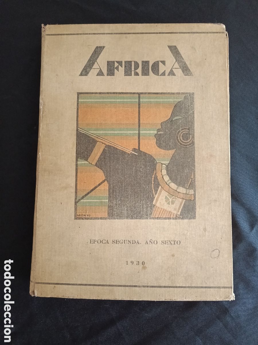 Libros antiguos: Libro &Aacute;frica 1930 todos los meses