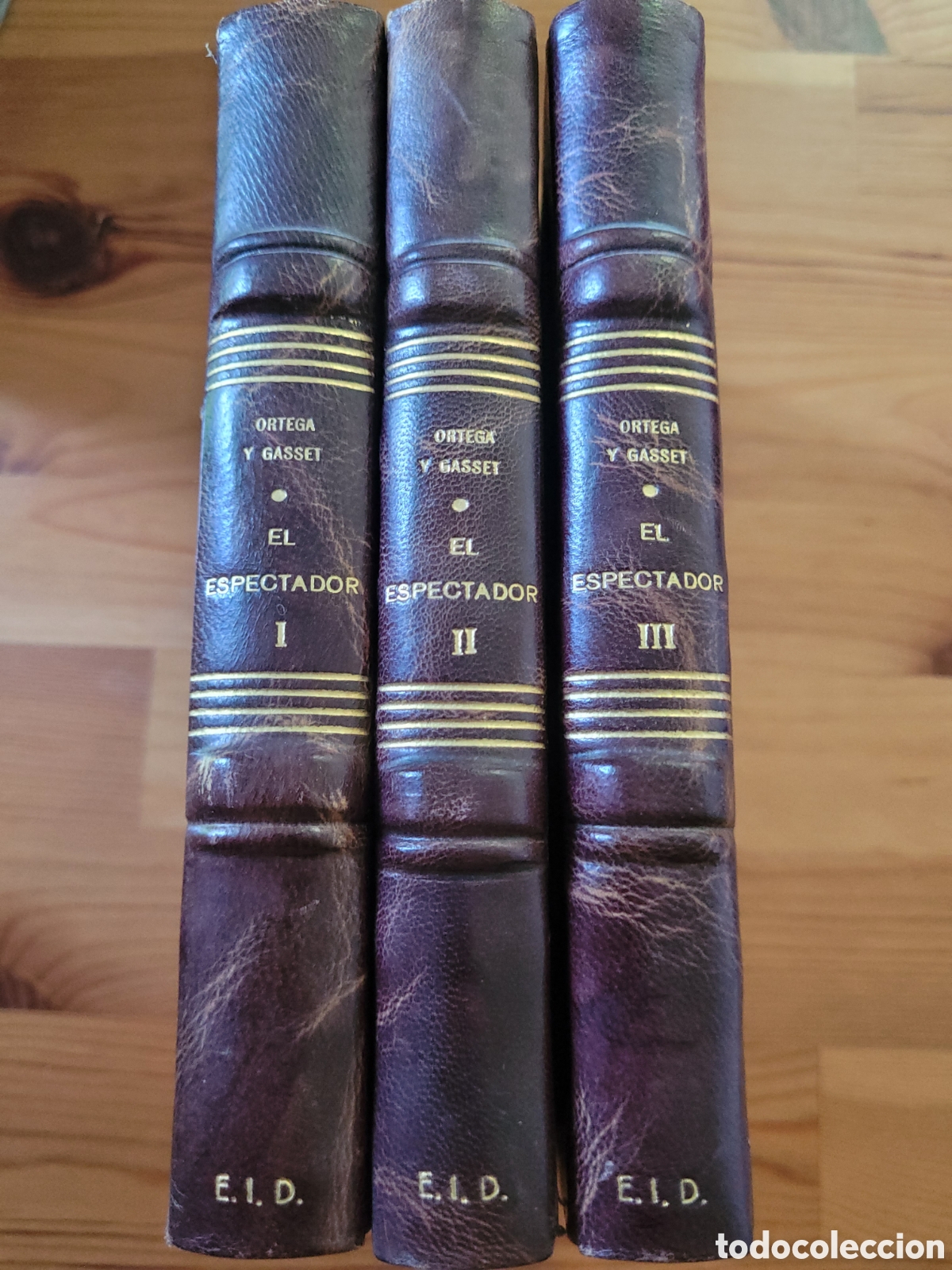 Libros antiguos: El espectador I, II y III José Ortega y Gasset. Primeras ediciones.