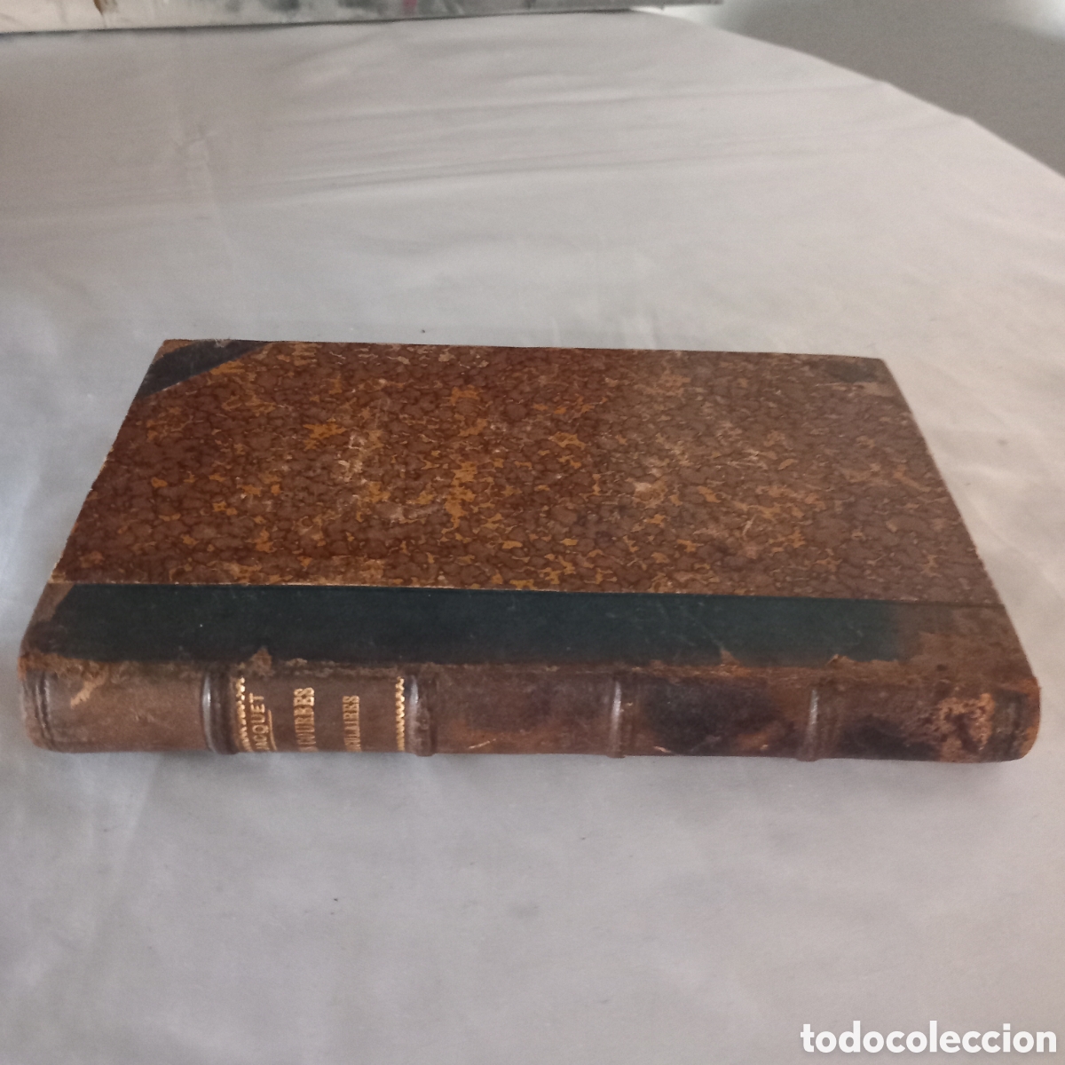 Libros antiguos: LIBRO DE 1855/DISPOSICION GENERAL DE CORRIENTES CIRCULARES ELIPTICAS y PARABOLICAS(EN FRANC&Eacute;S)