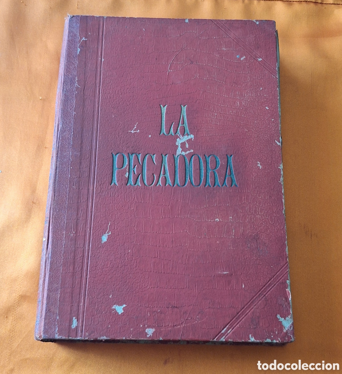 Libros antiguos: Libro La Pecadora - Novela de Costumbres - Tomo Primero - Enrique P&eacute;rez Escrich - 355 p&aacute;ginas -