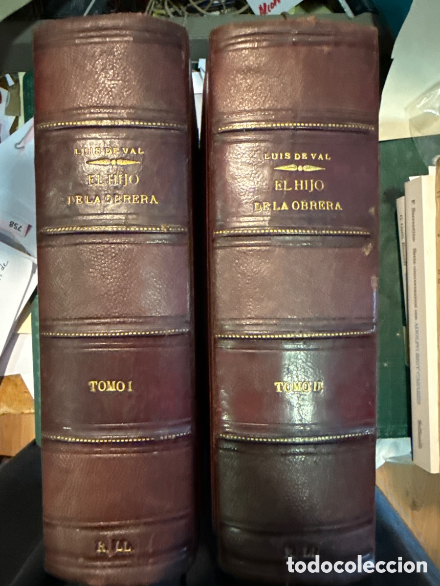 Antiquarische B&uuml;cher: VAL, Luis de El hijo de la obrera [2 tomos]