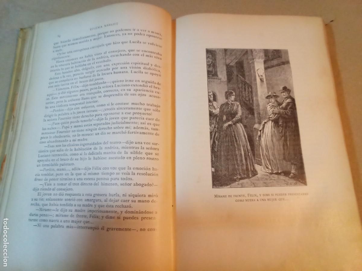 Libros antiguos: LA ABUELA. LA CASA SCHILLING DE EUGENIA MARLITT. - Foto 6