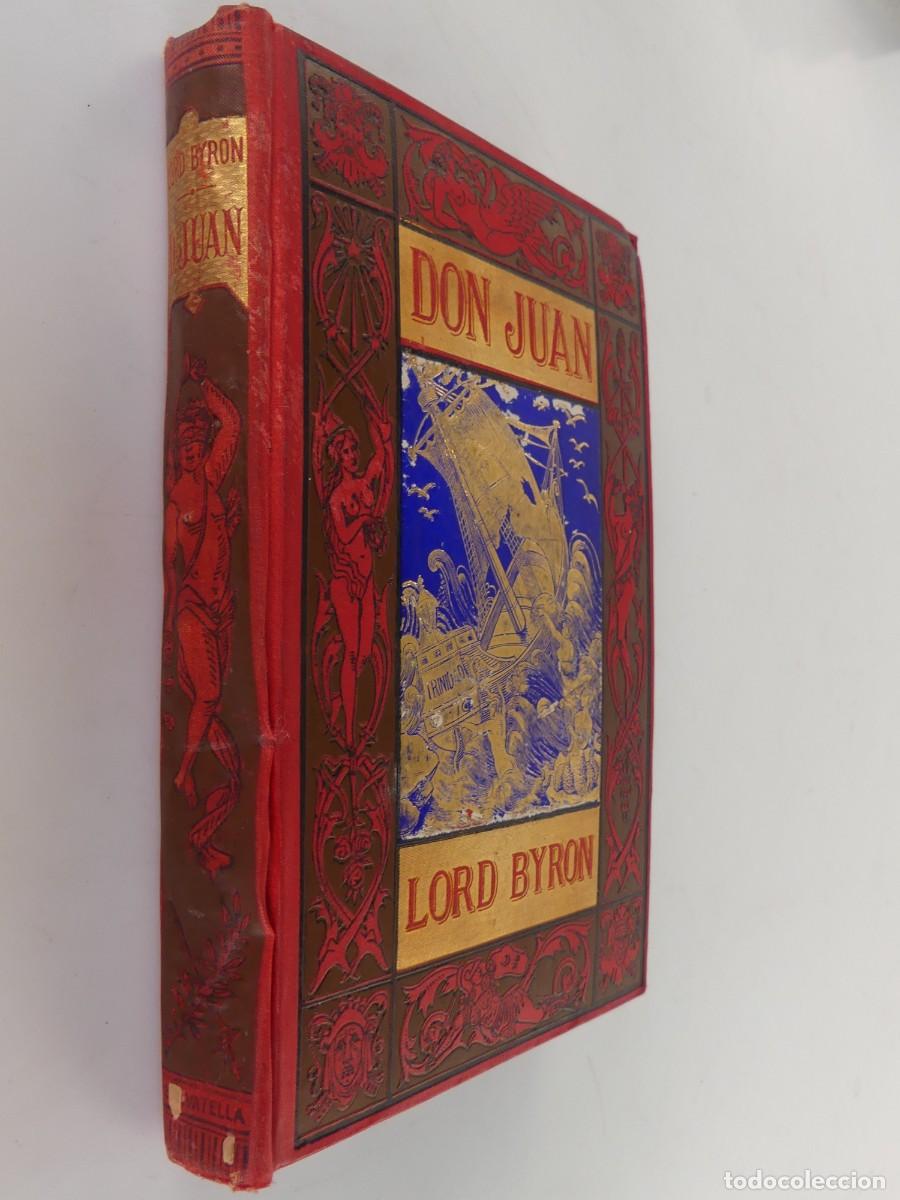 Old books: Libro Antiguo - D. Juan Lord Byron - A&ntilde;o 1883