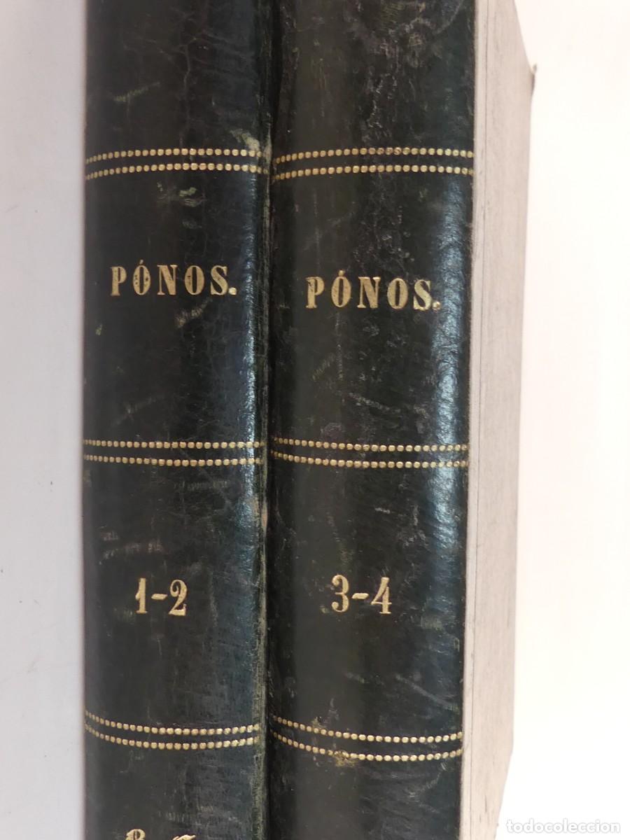 Livres anciens: Libro Antiguo - Ponos - A&ntilde;o 1864 - Dos Tomos