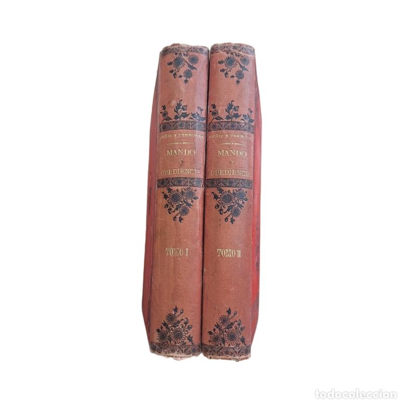 Libros antiguos: Mu&ntilde;iz y Terrones, Jos&eacute;.- CONCEPTO DEL MANDO Y DEBER DE LA OBEDIENCIA (CARTAS A ALFONSO XIII) I-II