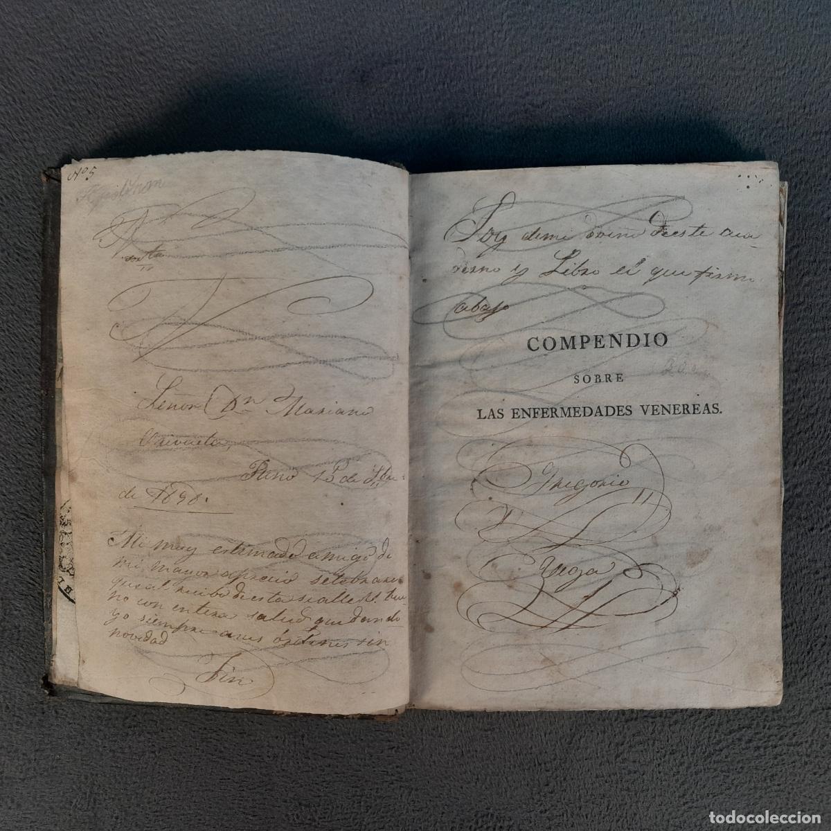 Libri antichi: L-3517. COMPENDIO SOBRE LAS ENFERMEDADES VEN&Eacute;RAS. PRINCIPIOS DEL S.XX