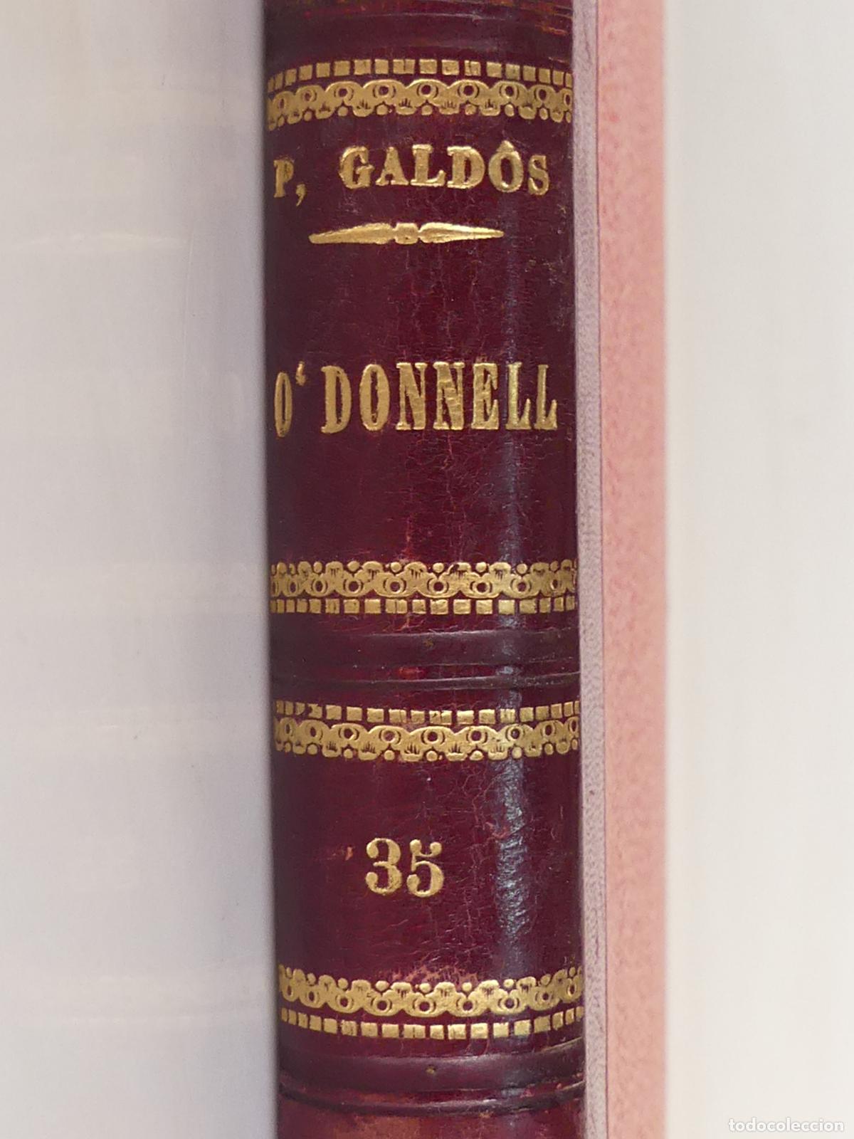 Libri antichi: Libro Antiguo - O Donell - A&ntilde;o 1904