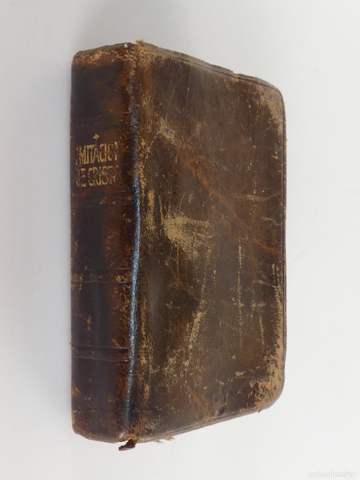 Old books: Libro Antiguo - La Imitacion de Cristo - Misal
