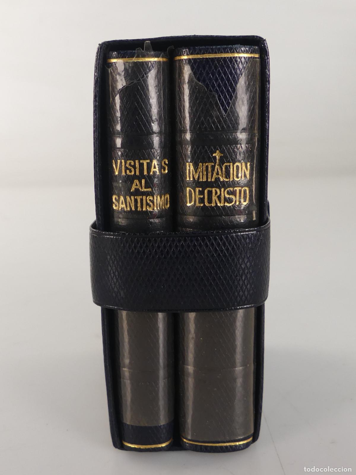 Libri antichi: Libros Antiguos - Dos Misales - Visitas al Santisimo - Imitacion de Cristo