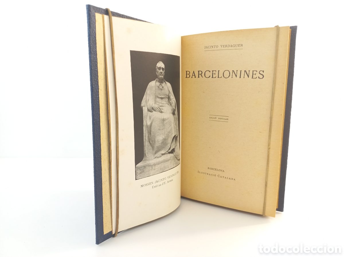 Libros antiguos: Barcelonines. Patria. Jacinto Verdaguer. Ilustraci&oacute; Catalana. Catal&aacute;n.