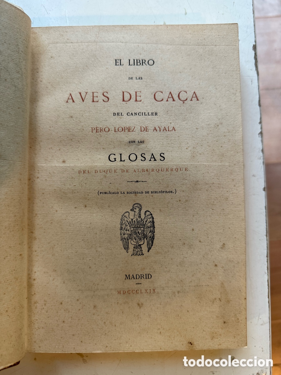 Libros antiguos: 1869. El libro de las aves de ca&ccedil;a - Ed. Nominada [50/234]