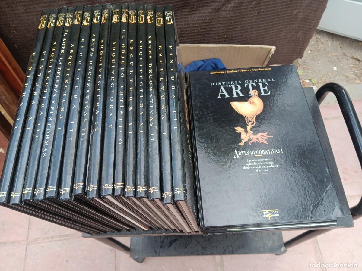 Libros antiguos: Historia General del Arte&rdquo; publicada por Ediciones del Prado.Se trata de una enciclopedia de tapa du