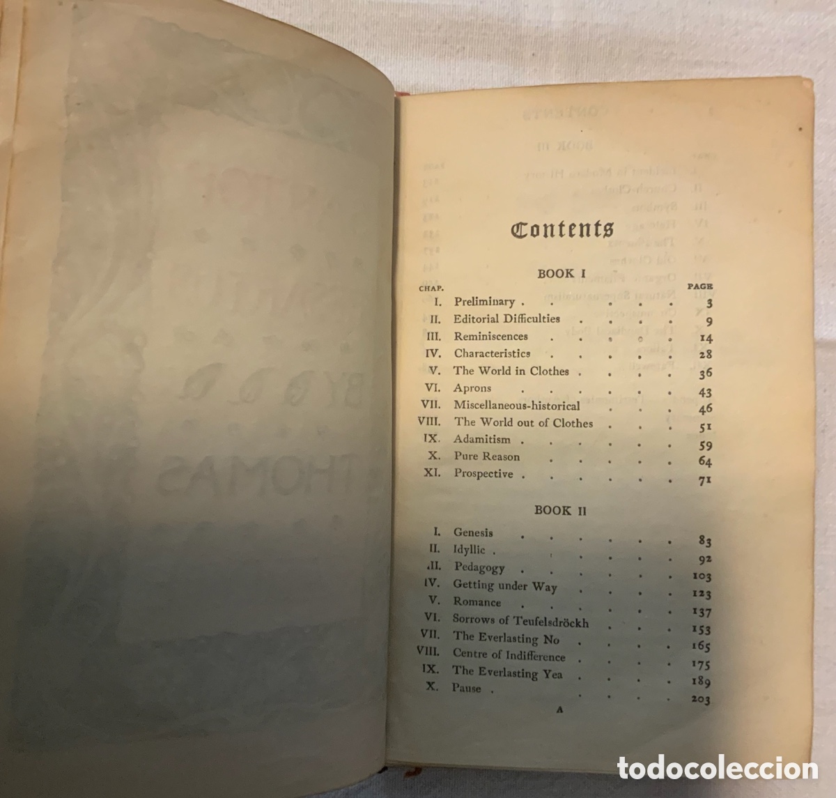 Libros antiguos: Sartor Resartus. Thomas Carlyle. - Foto 7