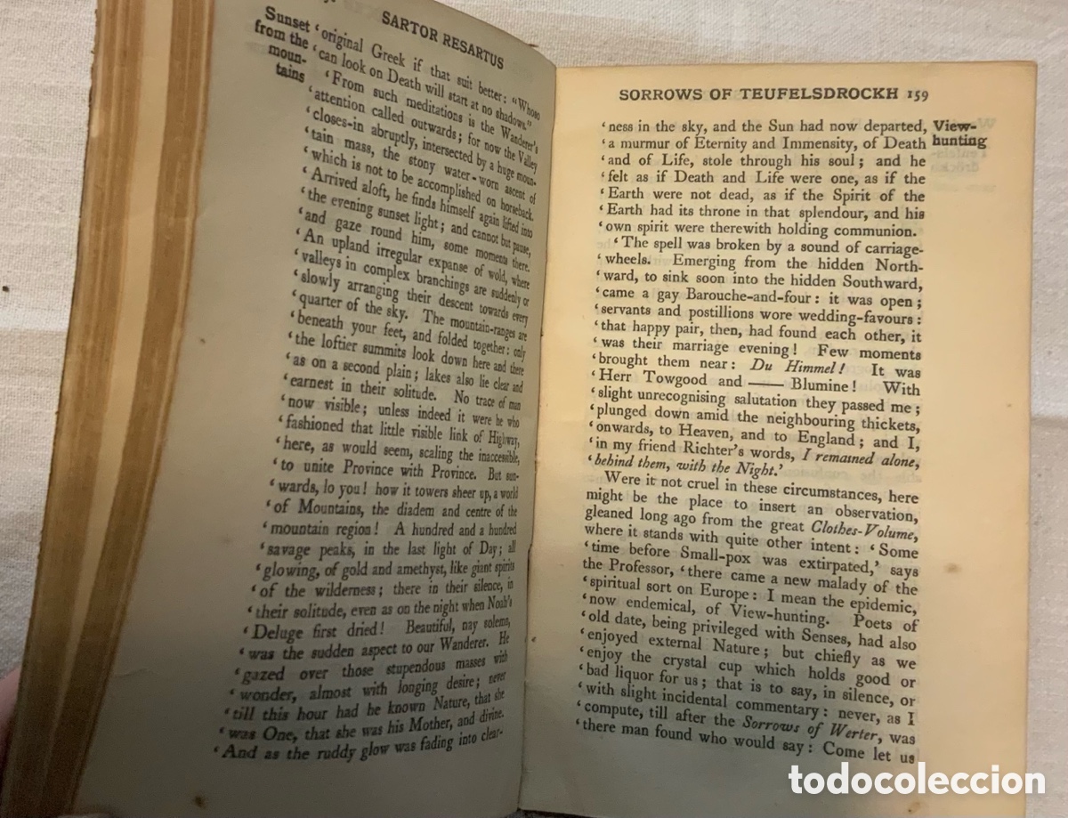 Libros antiguos: Sartor Resartus. Thomas Carlyle. - Foto 10