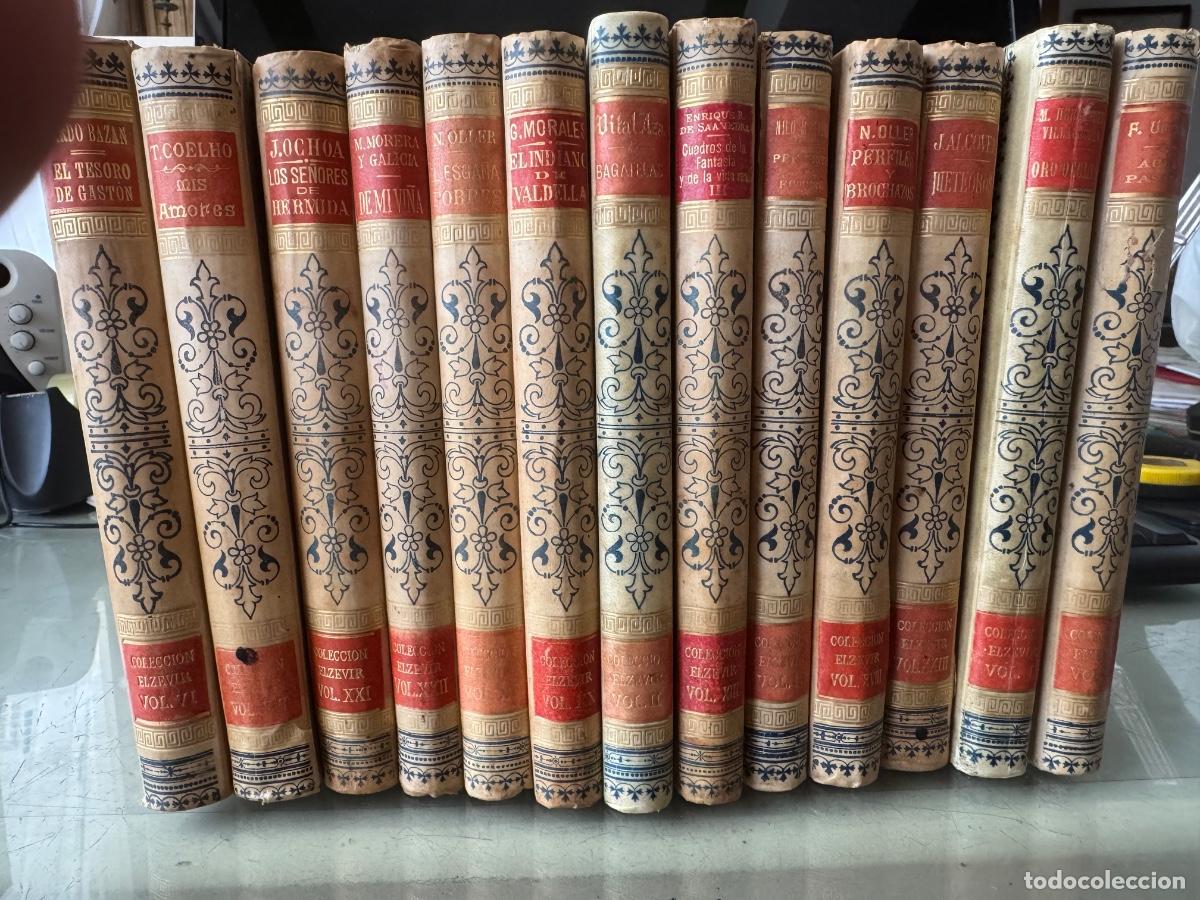 Libros antiguos: Lote de trece novelas, siglo XIX, Emilia Pardo Baz&aacute;n Federico Urrecha Modesto Hern&aacute;ndez Villaescusa,