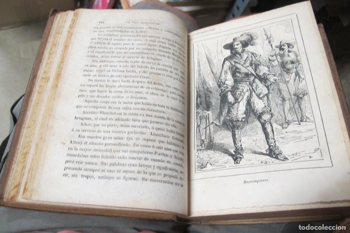 Libros antiguos: LOS TRES MOSQUETEROS. ALEJANDRO DUMAS. 1860 - Foto 3