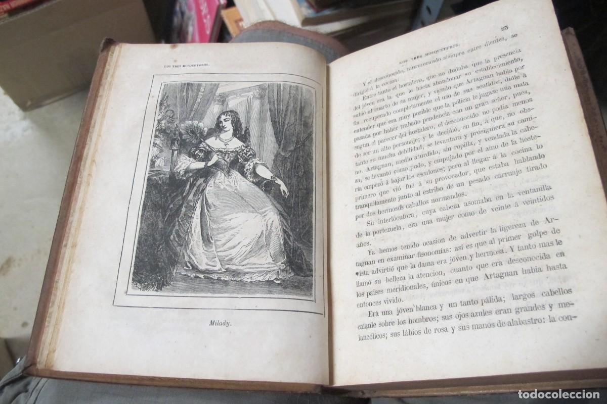 Libros antiguos: LOS TRES MOSQUETEROS. ALEJANDRO DUMAS. 1860 - Foto 4