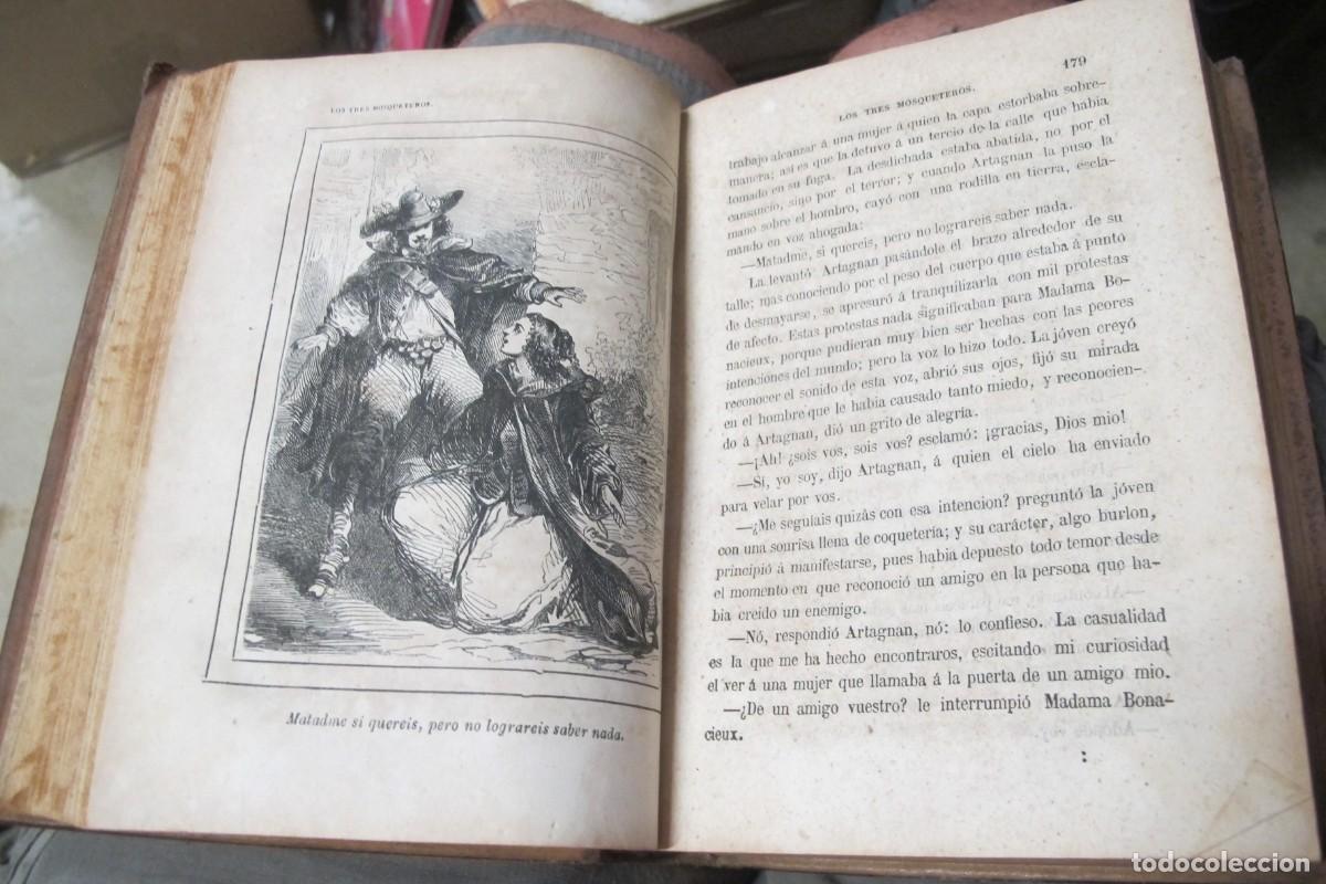 Libros antiguos: LOS TRES MOSQUETEROS. ALEJANDRO DUMAS. 1860 - Foto 5
