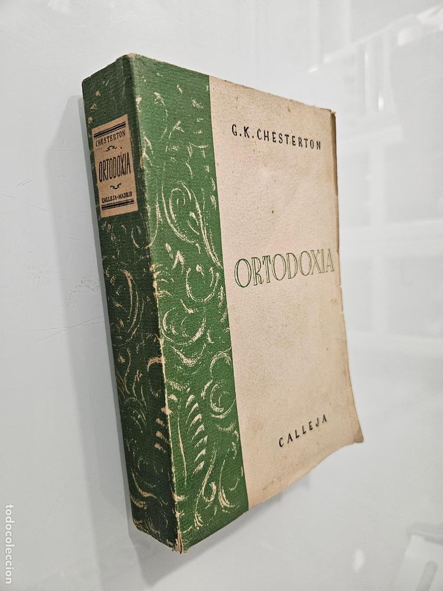 Libros antiguos: Ortodoxia | Chesterton | Editorial Saturnino Calleja, s/f&middot; (circa 1930)