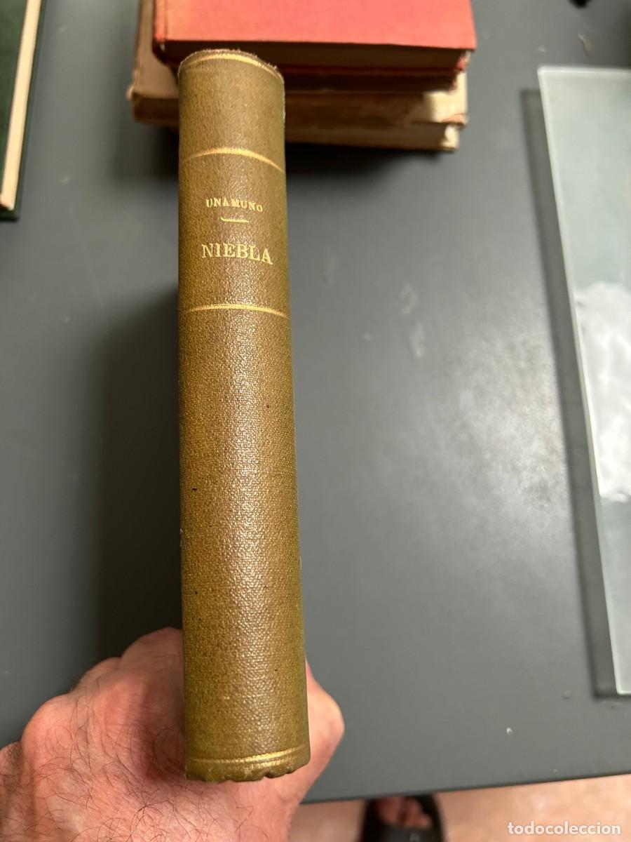 Libros antiguos: NIEBLA. MIGUEL DE UNAMUNO. &rdquo;NIVOLA&rdquo; 1&ordf; EDICI&Oacute;N. 1914.