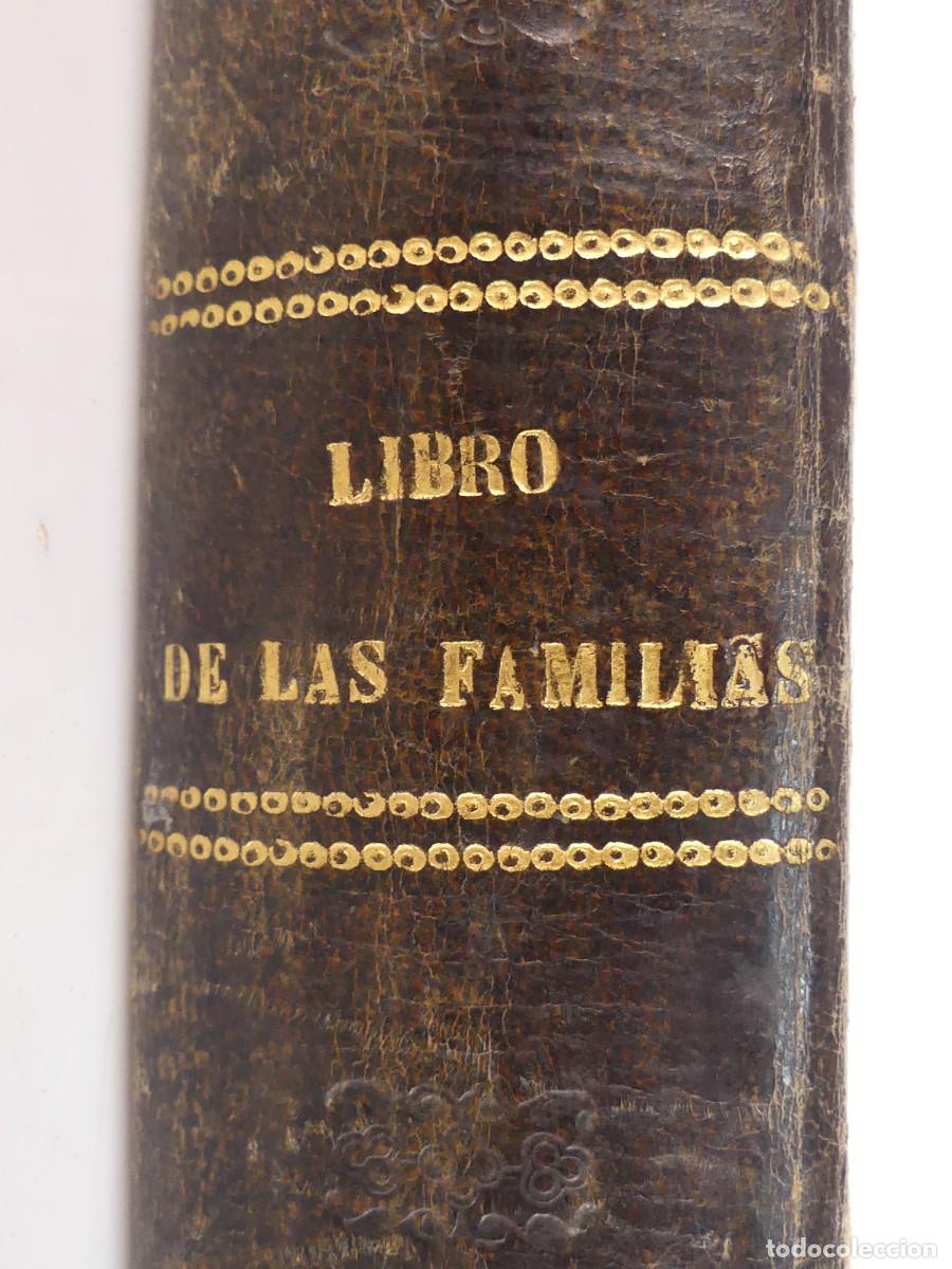 Old books: Libro Antiguo - Libos de Las Familias - Cocina Espa&ntilde;ola - A&ntilde;o 1875