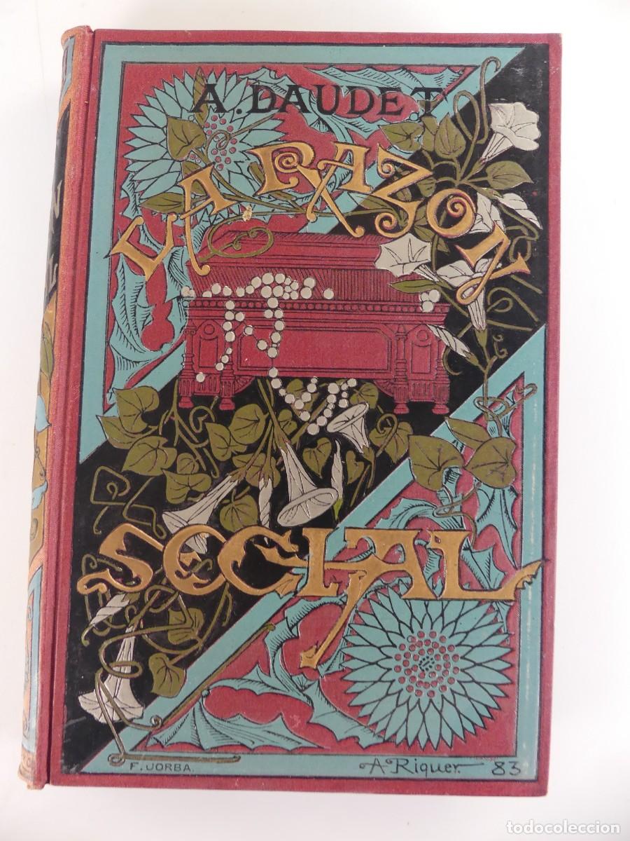 Libros antiguos: Libro Antiguo - La Razon Social Fromont y Risler - Alfonso Daudes - A&ntilde;o 1883
