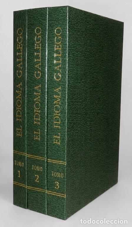 Libros antiguos: EL IDIOMA GALLEGO. SU ANTIG&Uuml;EDAD Y VIDA. COMPLETA 3 T. A. DE LA IGLESIA. 1&ordf; EDICION 1886. GALICIA.