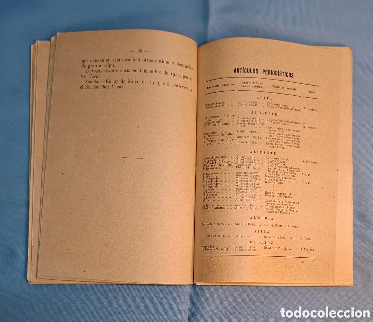 Libros antiguos: Propaganda del Ahorro 1924 - Foto 5