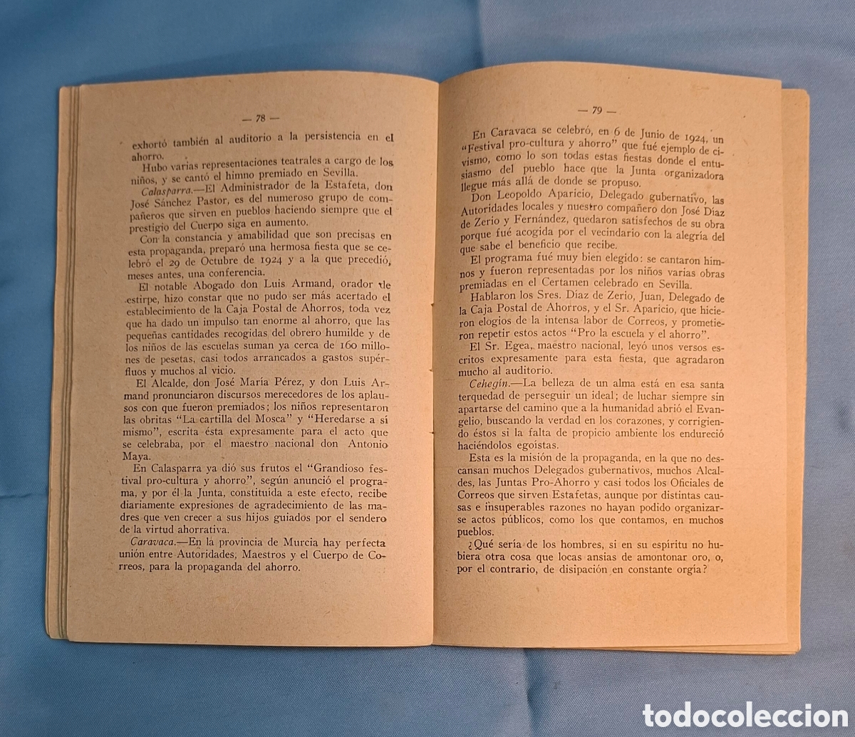 Libros antiguos: Propaganda del Ahorro 1924 - Foto 6