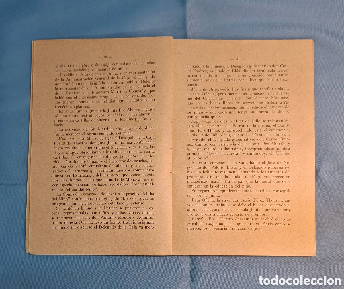 Libros antiguos: Propaganda del Ahorro 1924 - Foto 8