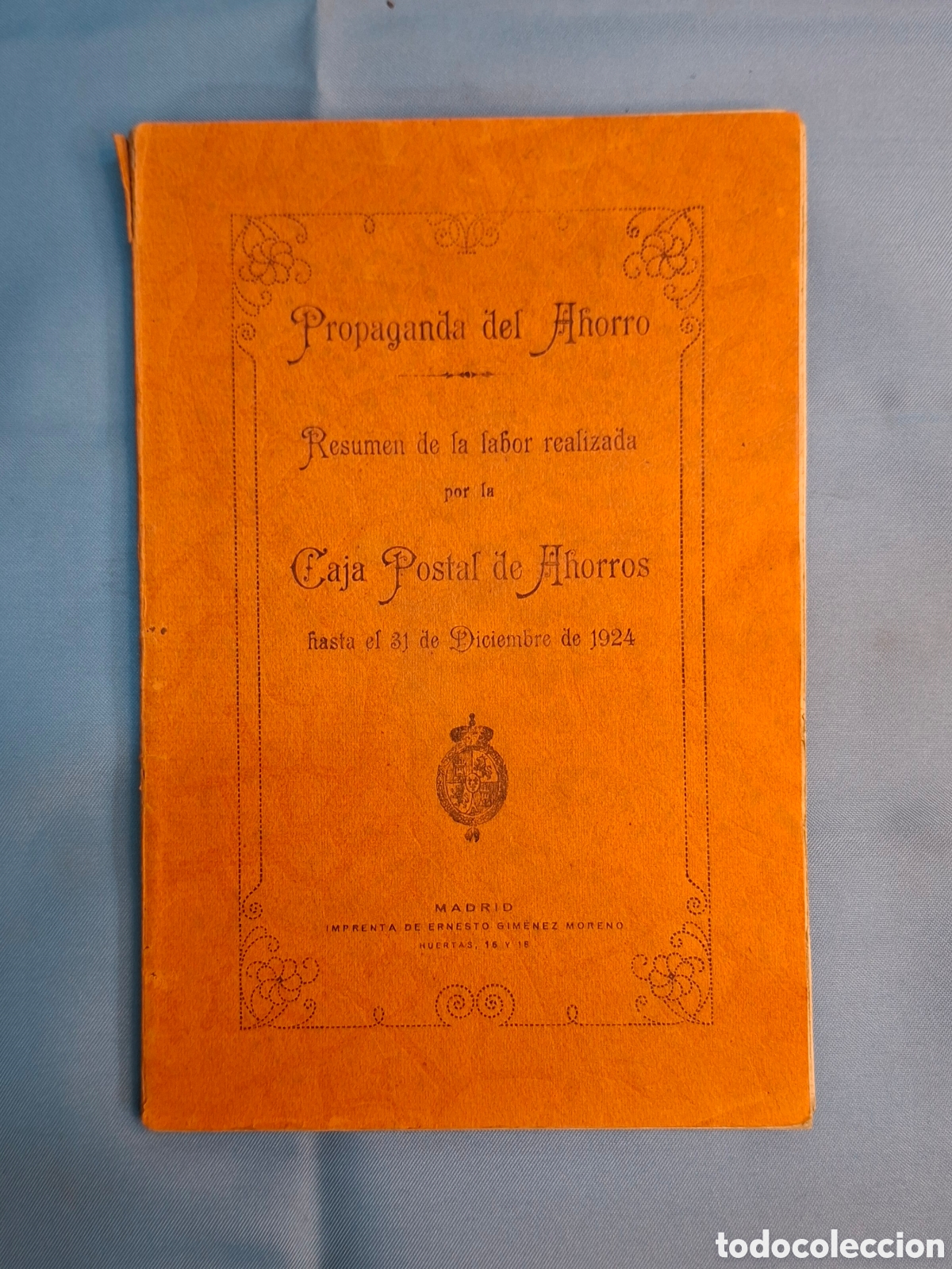 Libros antiguos: Propaganda del Ahorro 1924 - Foto 4