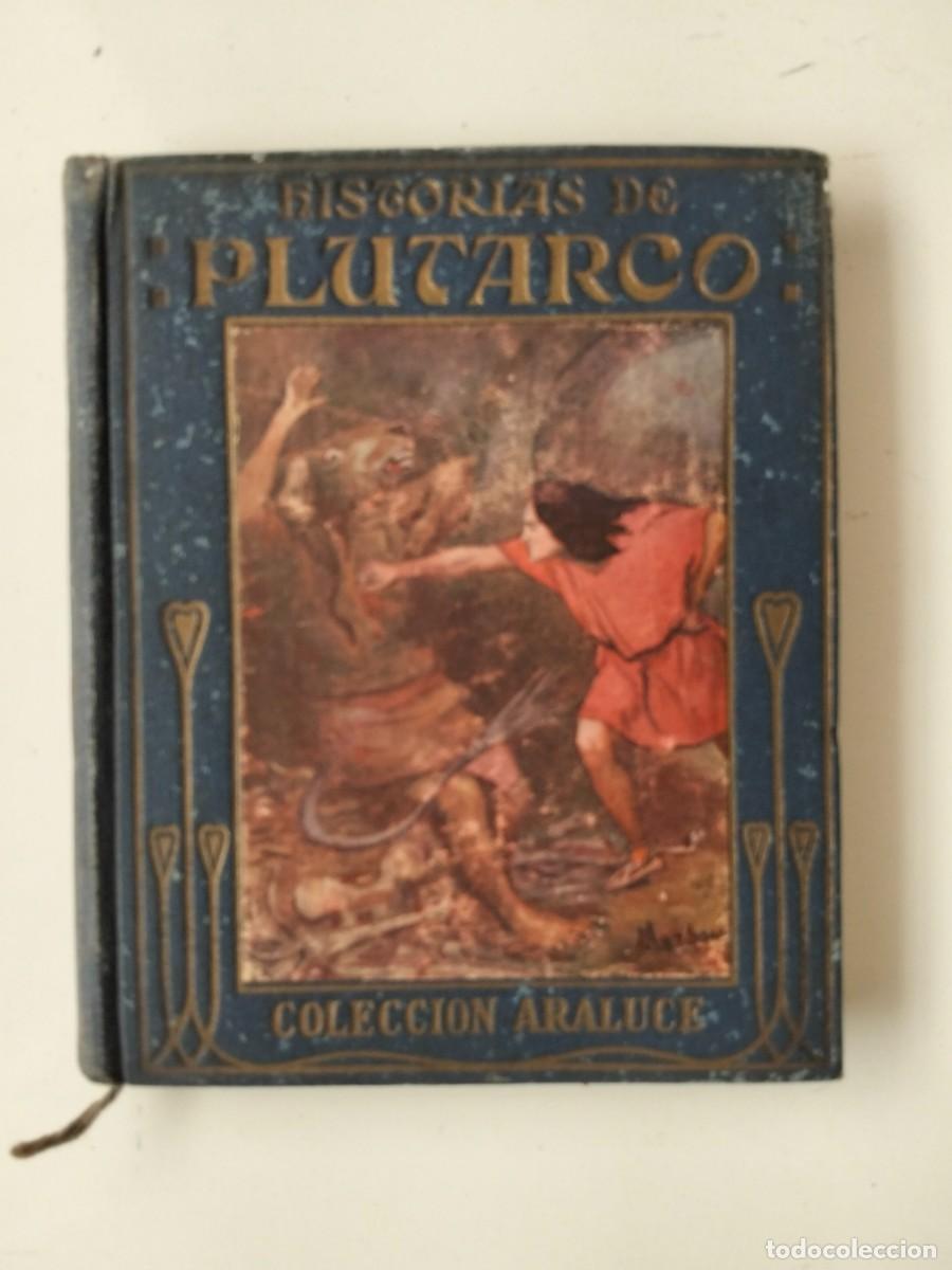 Libros antiguos: Historias de Plutarco [Manuel Vallv&eacute;]