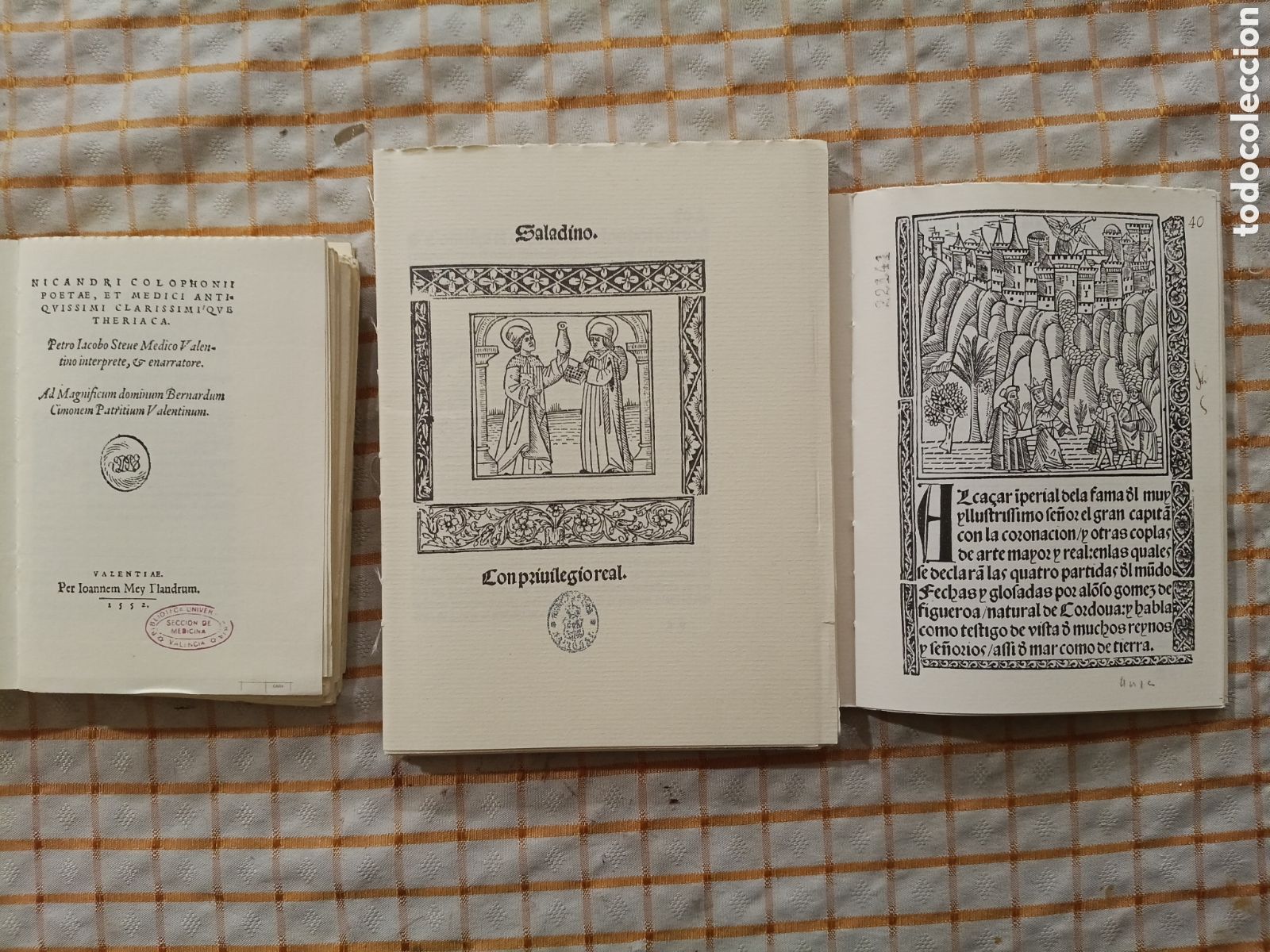 Libros antiguos: Facs&iacute;miles Vicente Garc&iacute;a
