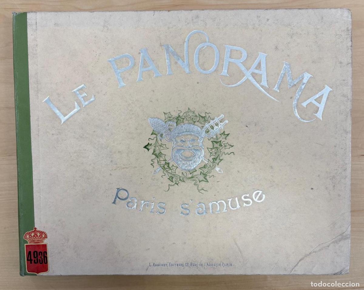 Libros antiguos: LE PANORAMA. PARIS S'AMUSE. &Aacute;LBUM COMPLETO DE LUJO SOBRE EL OCIO DE LA BELLE &Eacute;POQUE. C. 1897