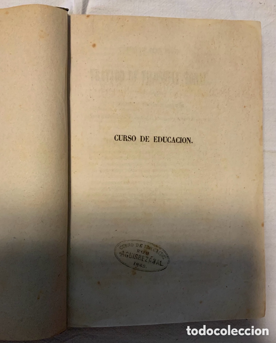 Libros antiguos: Tratado de Filosof&iacute;a Moral. 1863 - Foto 5