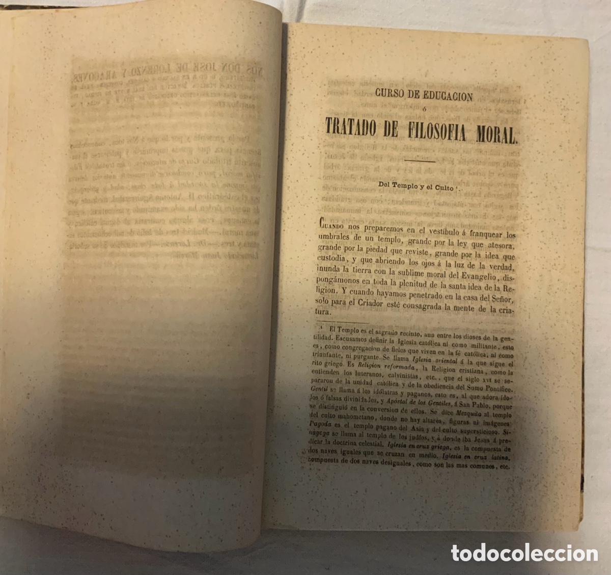 Libros antiguos: Tratado de Filosof&iacute;a Moral. 1863 - Foto 7