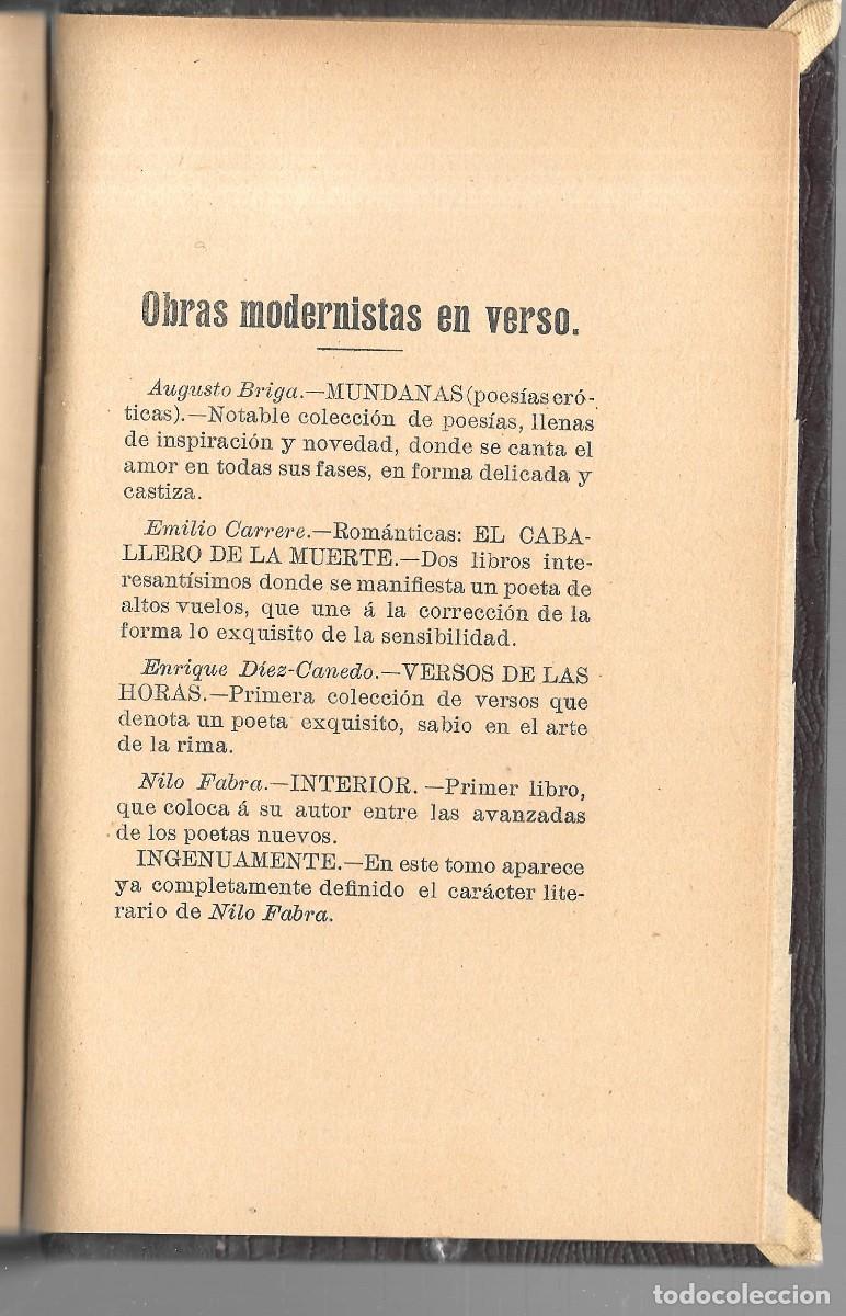 Libros antiguos: Novela de Isaac Mu&ntilde;oz (1906) - Foto 8