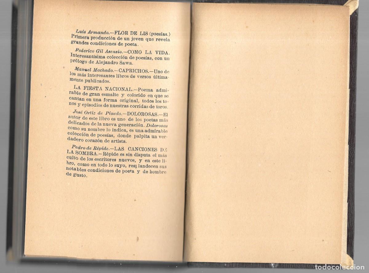 Libros antiguos: Novela de Isaac Mu&ntilde;oz (1906) - Foto 9