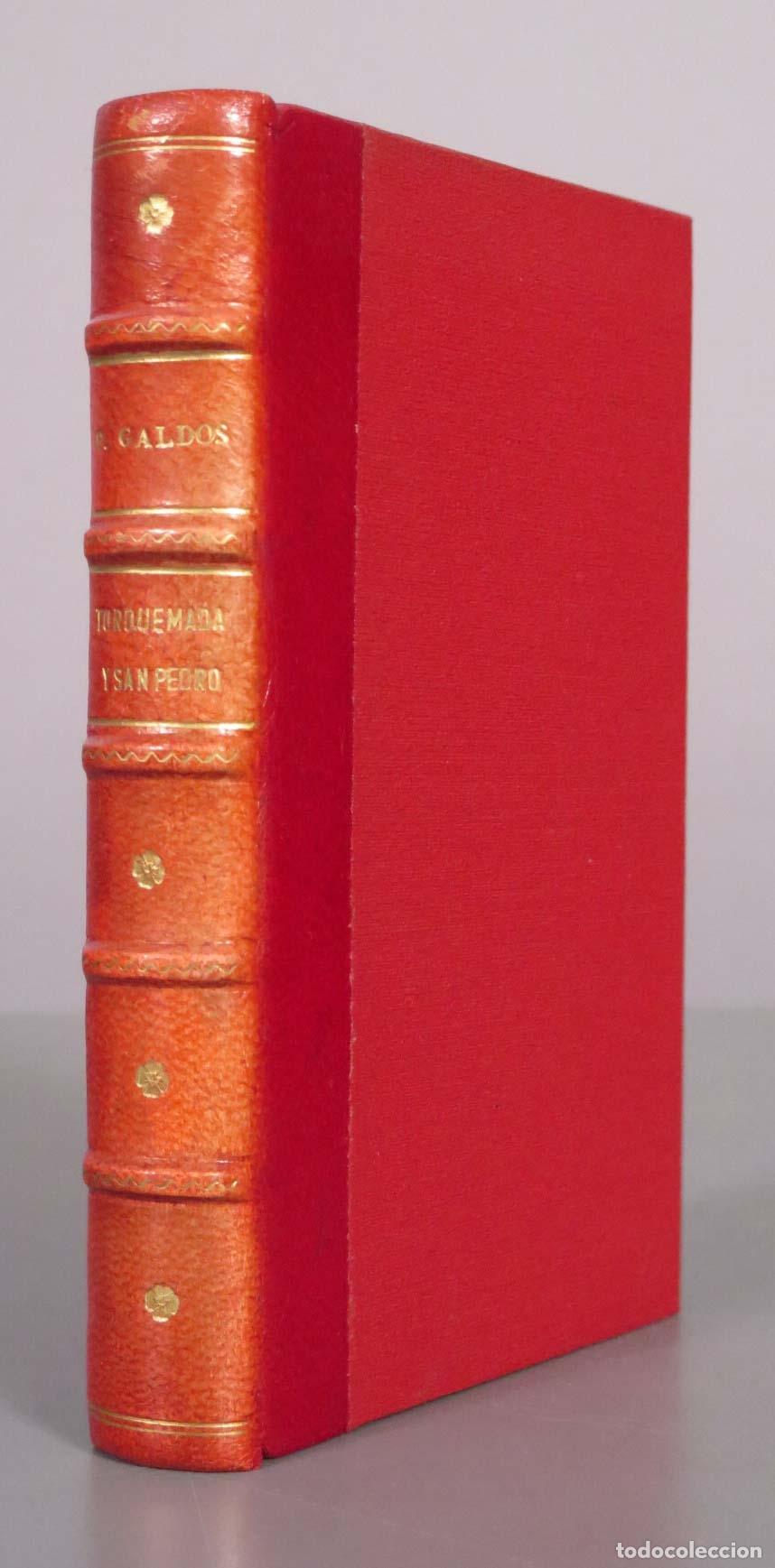 Libros antiguos: Torquemada y San Pedro - Benito P&eacute;rez Gald&oacute;s - Imprenta La Guirnalda 1895