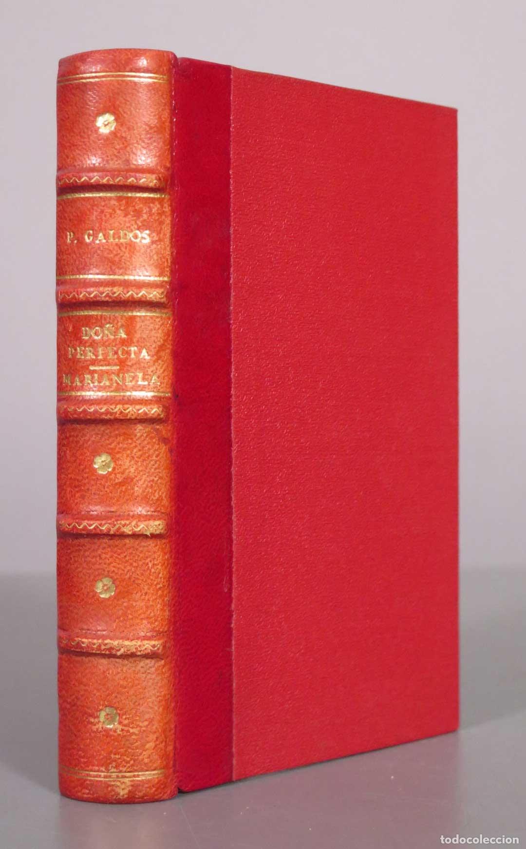 Libros antiguos: Do&ntilde;a Perfecta - Benito P&eacute;rez Gald&oacute;s - S&eacute;ptima edici&oacute;n - La Guirnalda 1891