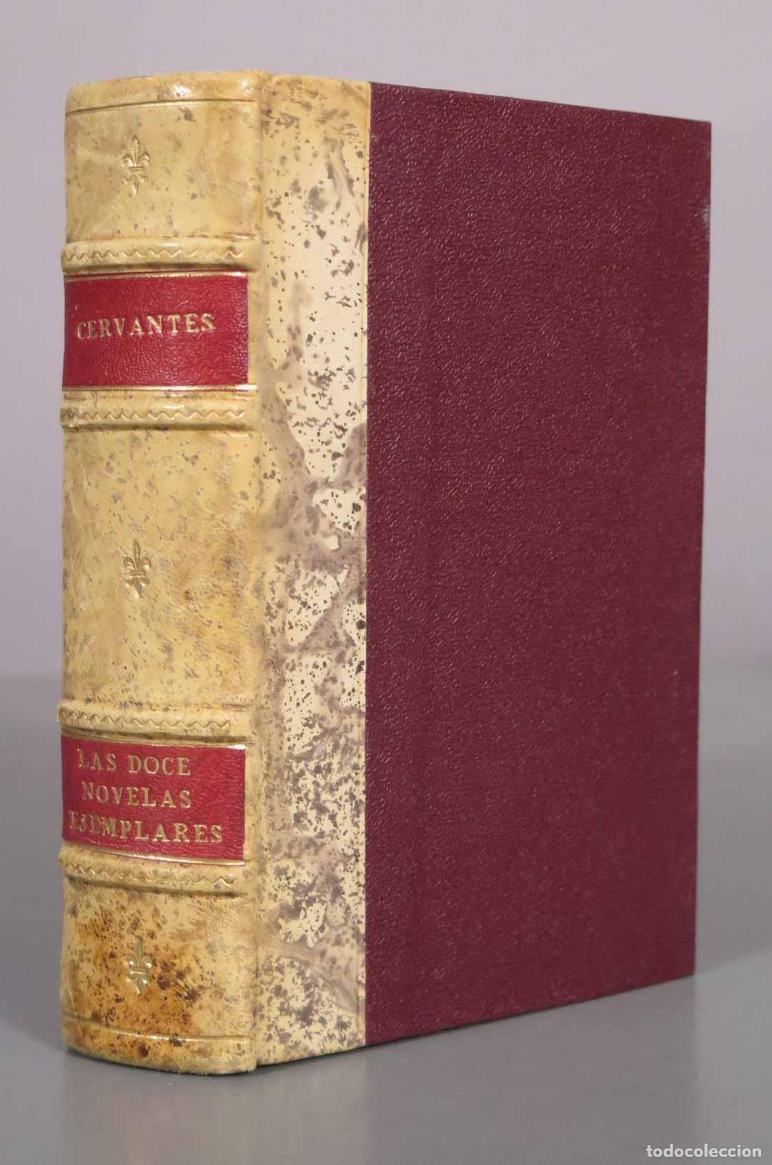 Libri antichi: Las doce novelas ejemplares - Miguel de Cervantes - Aleu, Editor