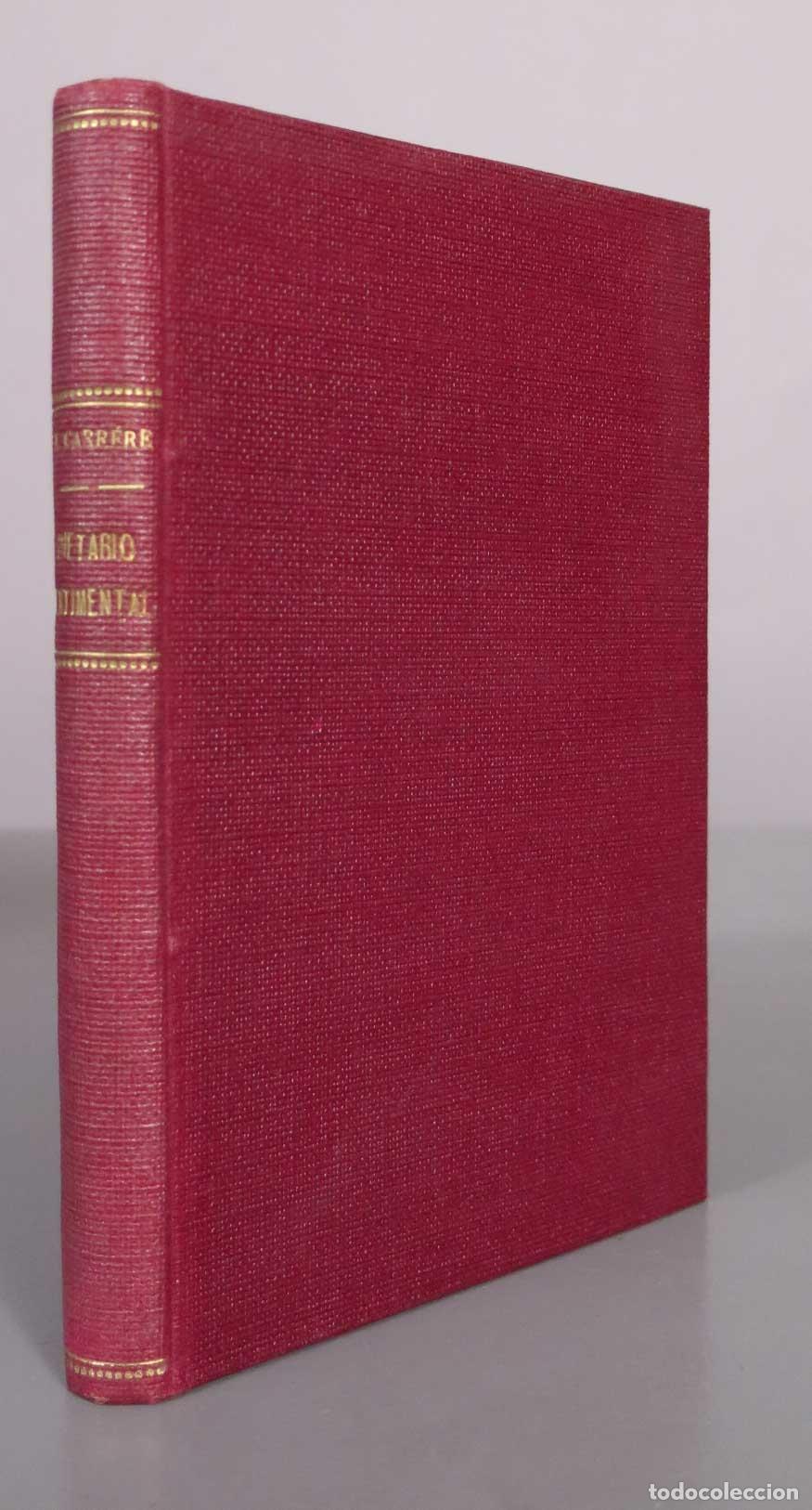 Libros antiguos: EMILIO CARR&Eacute;RE DIETARIO SENTIMENTAL - Editorial Renacimiento 1916