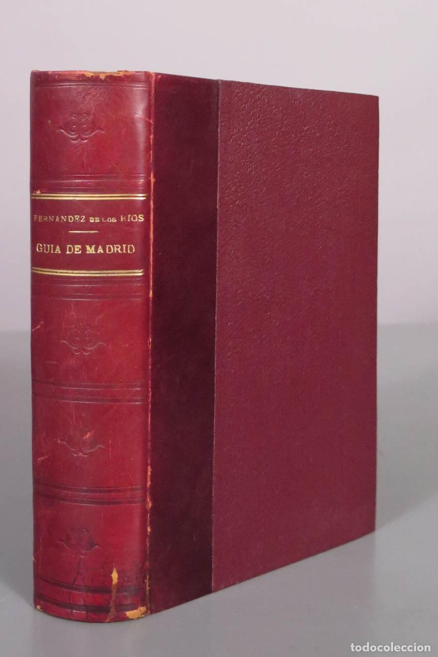 Libros antiguos: Gu&iacute;a de Madrid: manual del madrile&ntilde;o y del forastero - Fern&aacute;ndez de los R&iacute;os 1876